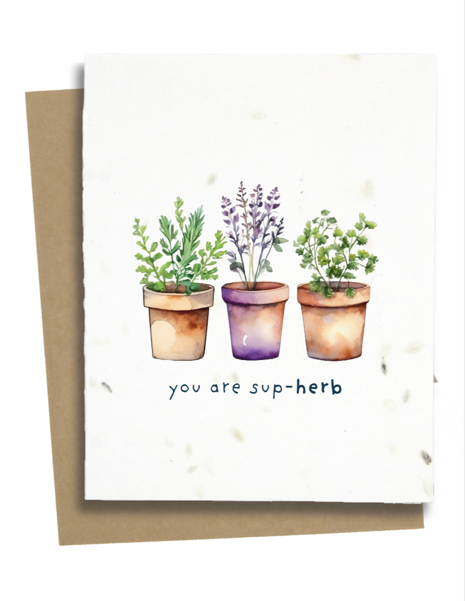 Plantable Greeting Cards - BC