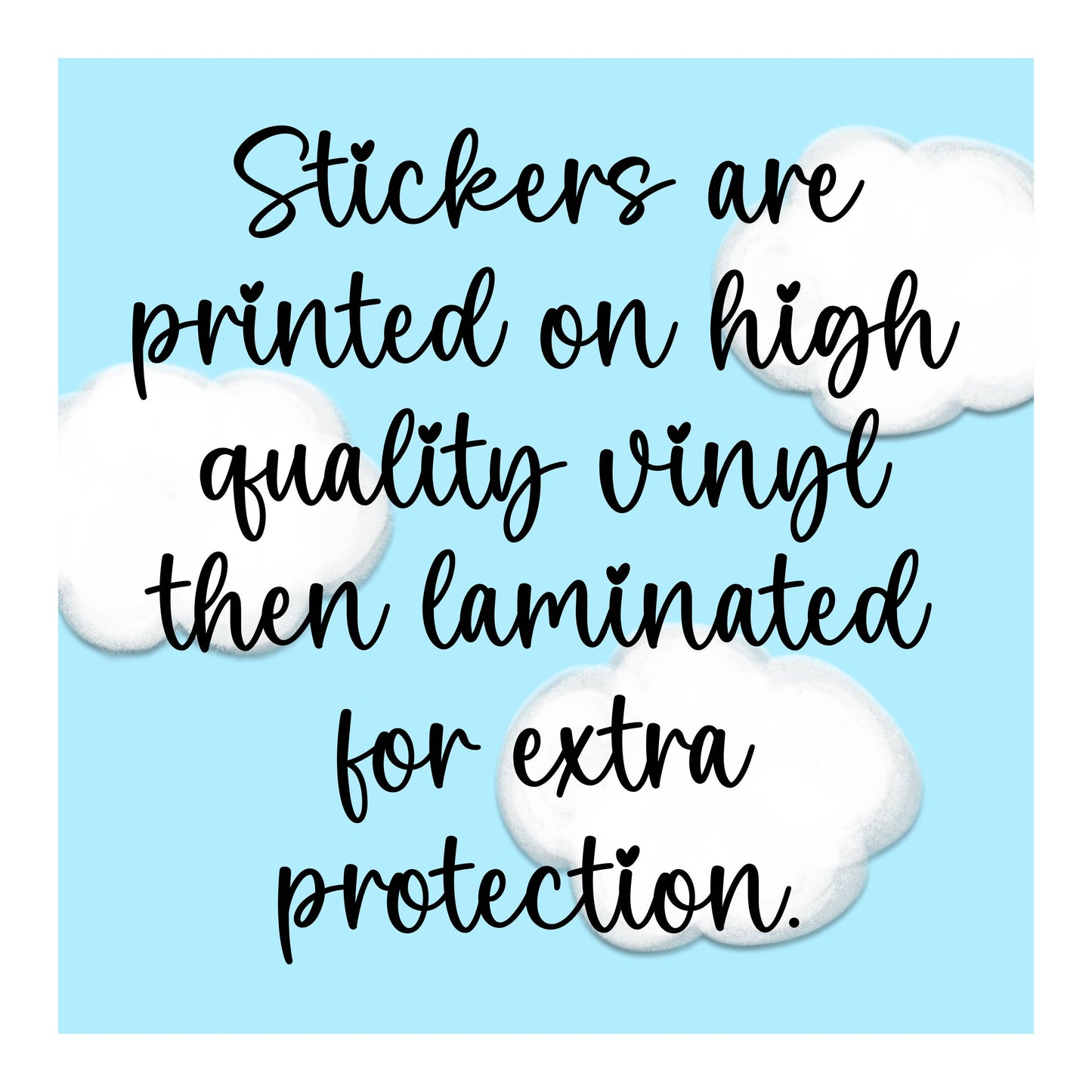Vinyl Stickers - NB