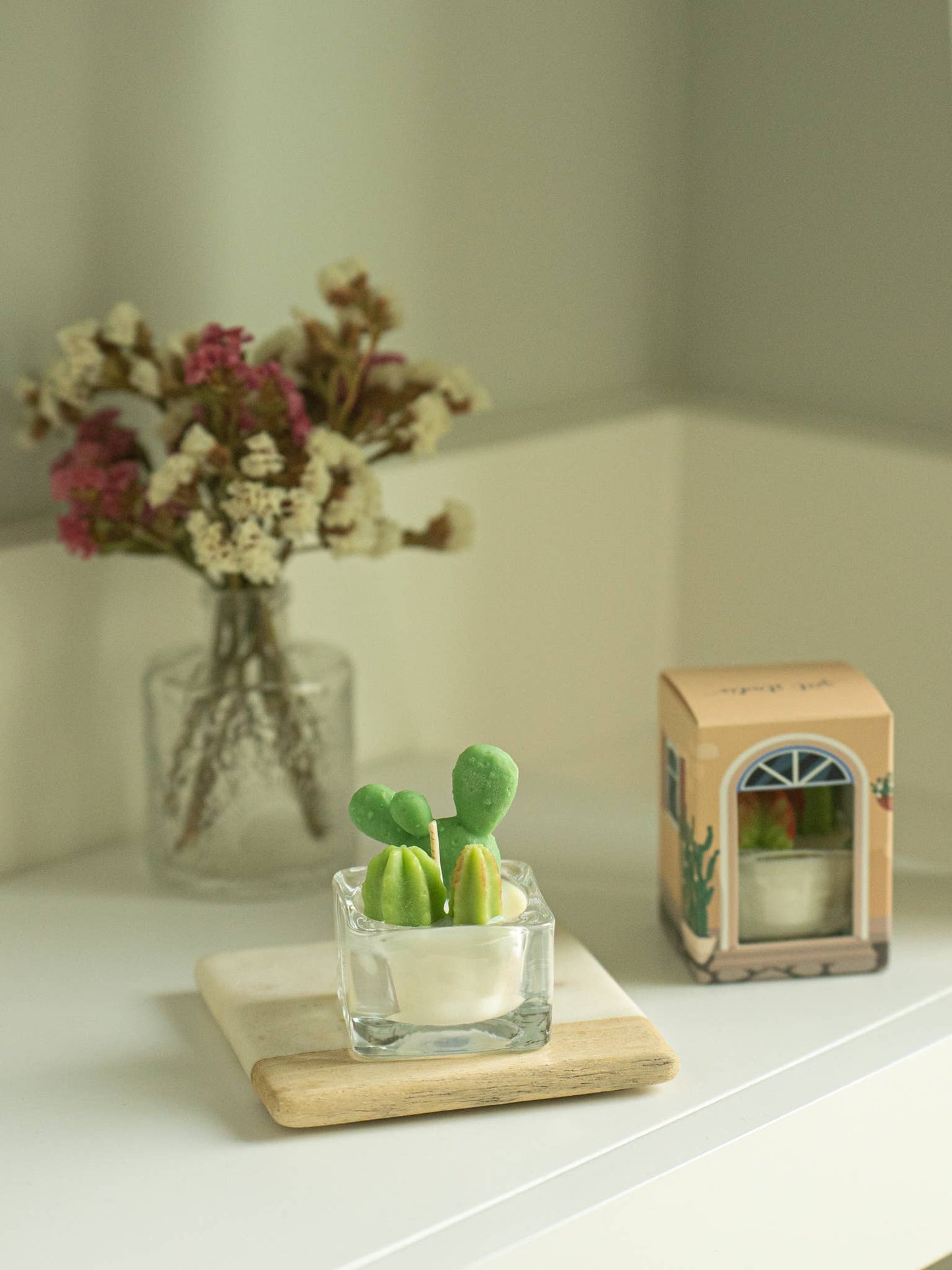 Tealight Candles - Fairy Castle Cactus