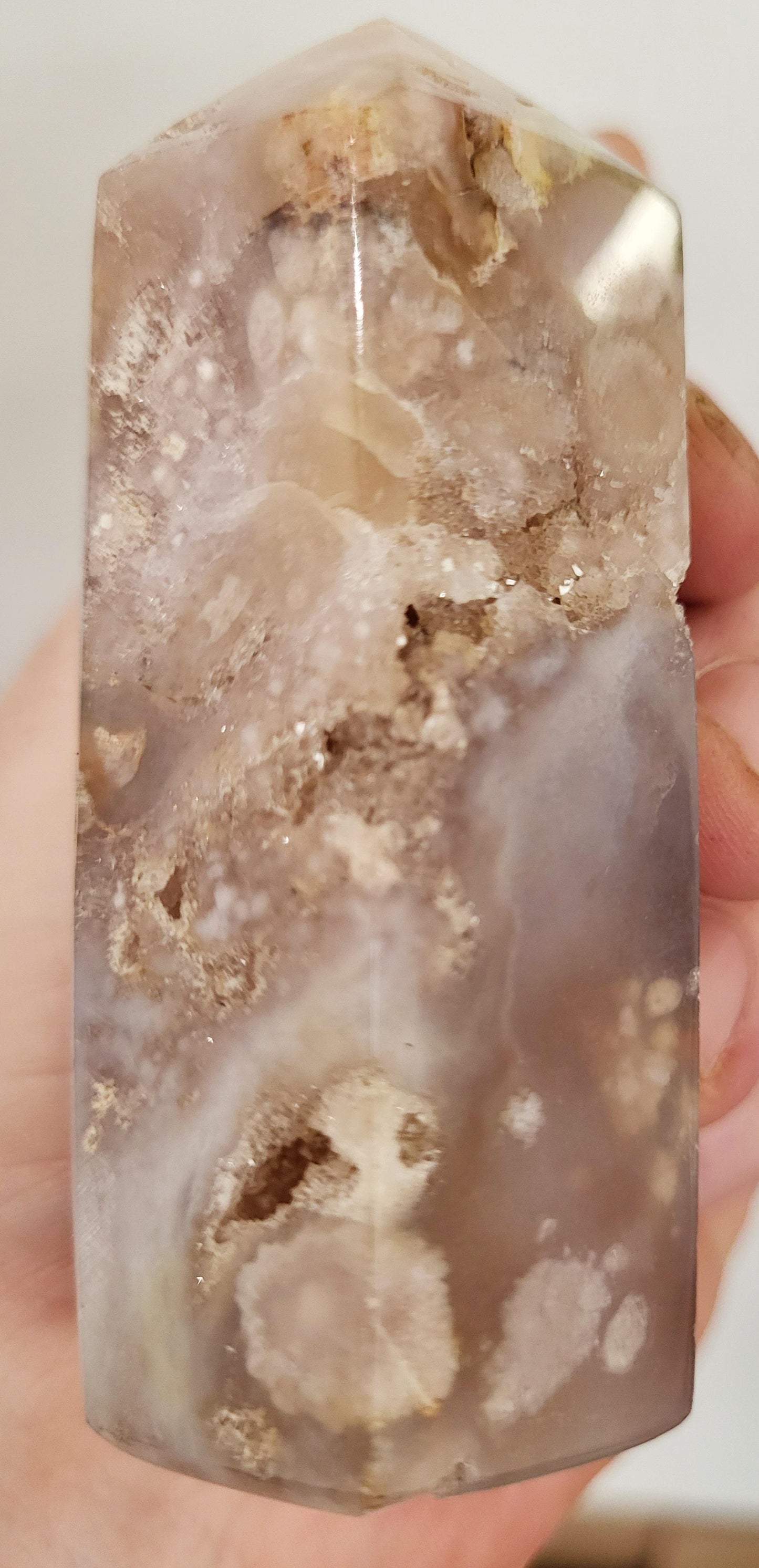 Flower Agate - Stone Tower