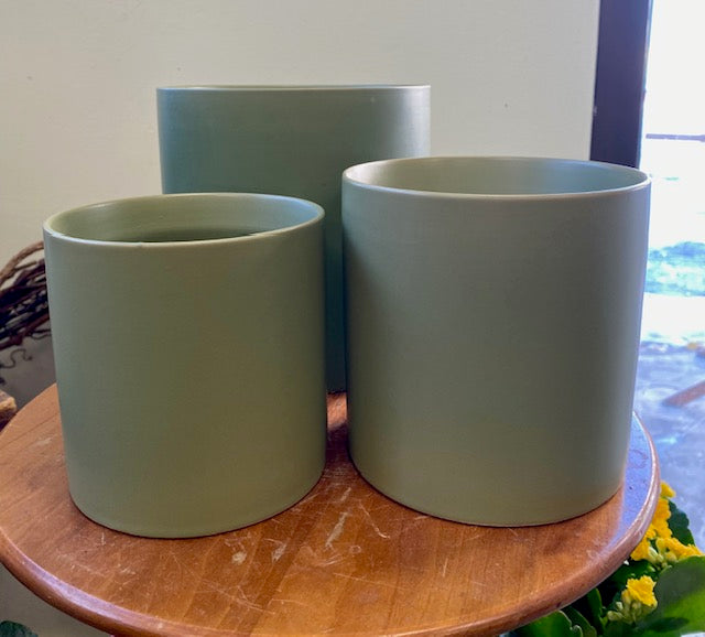 Green Sage Cylinder