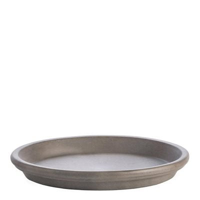 graphite grey saucer