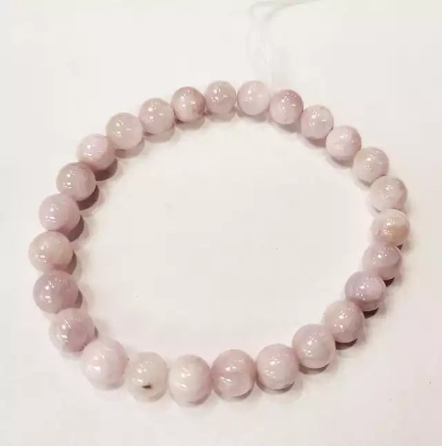 Bead Bracelet - Kunzite