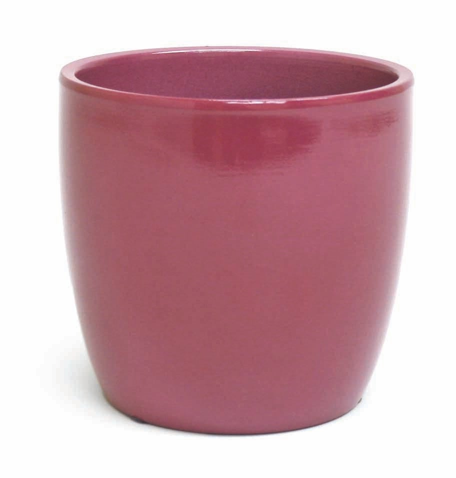 6" Fuschia Cache Pot