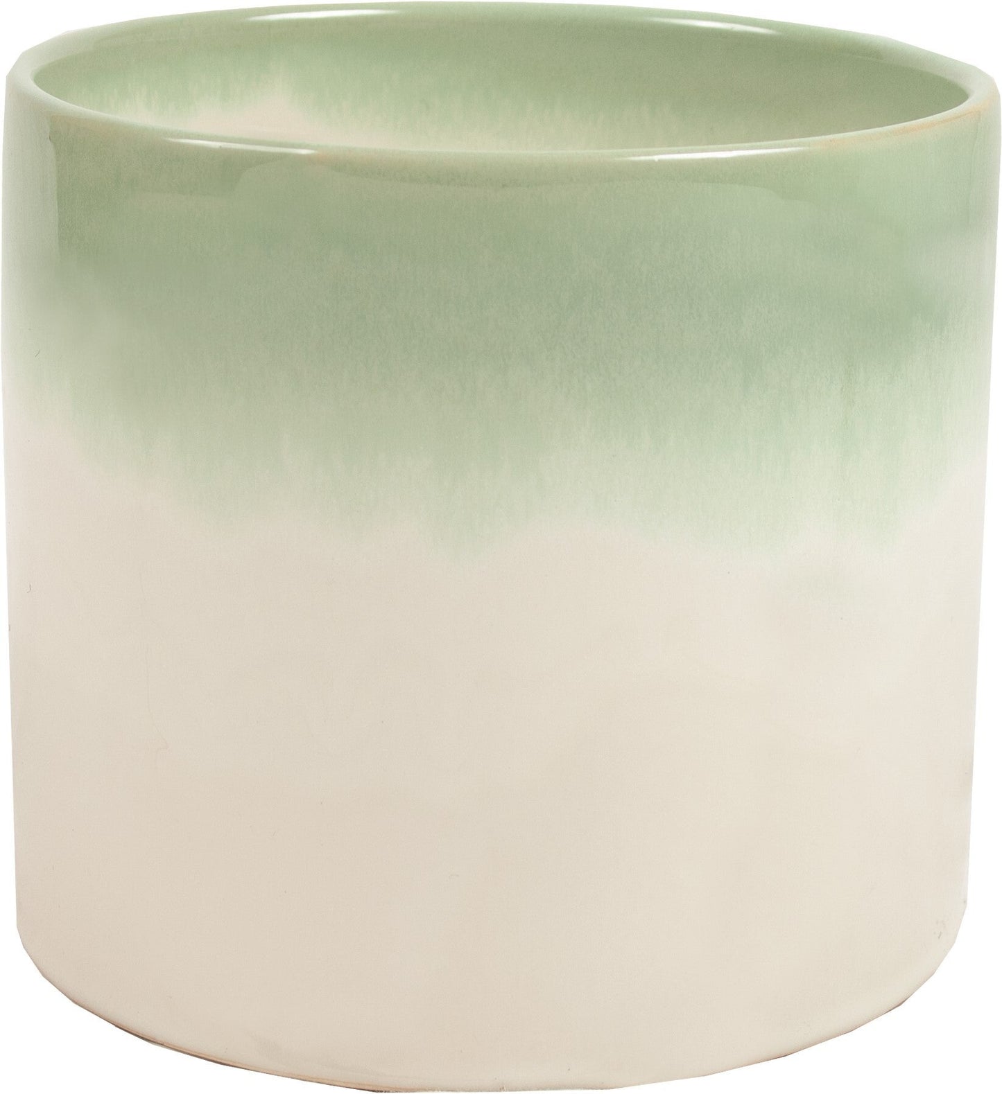 Glazed Green Reykjavik Cache Pot Assorted Sizes (CE00RKG)