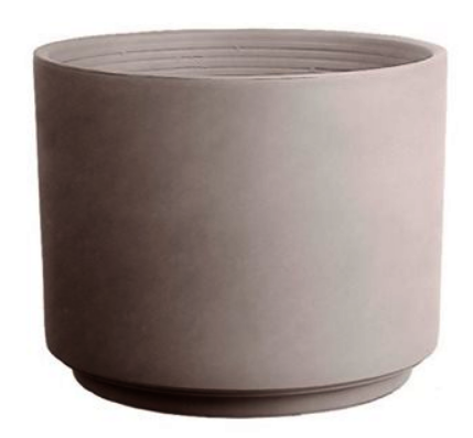 Greige Pot