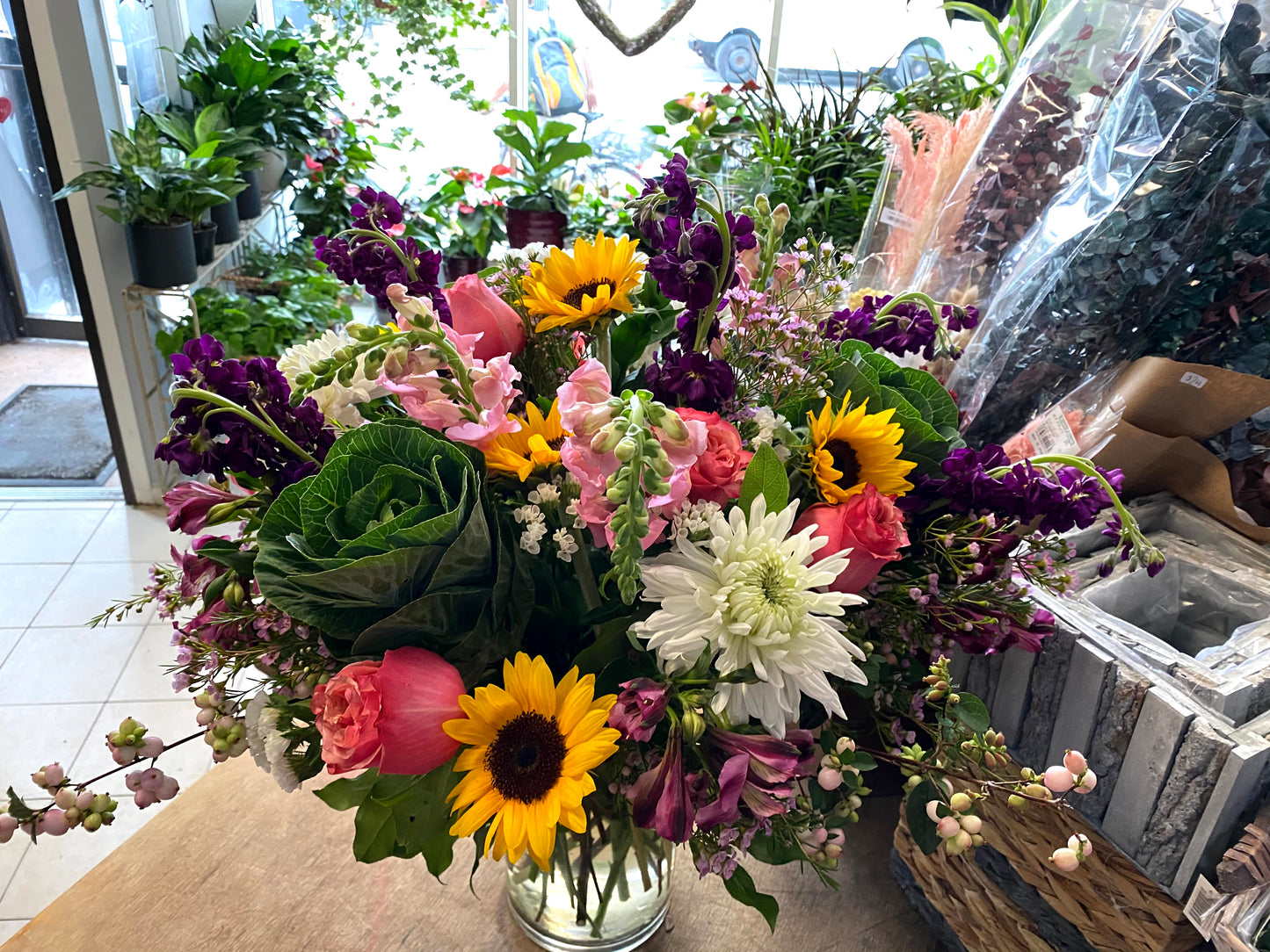Made with Love - Autumn Vase Arrangement (Assorted Sizes)
