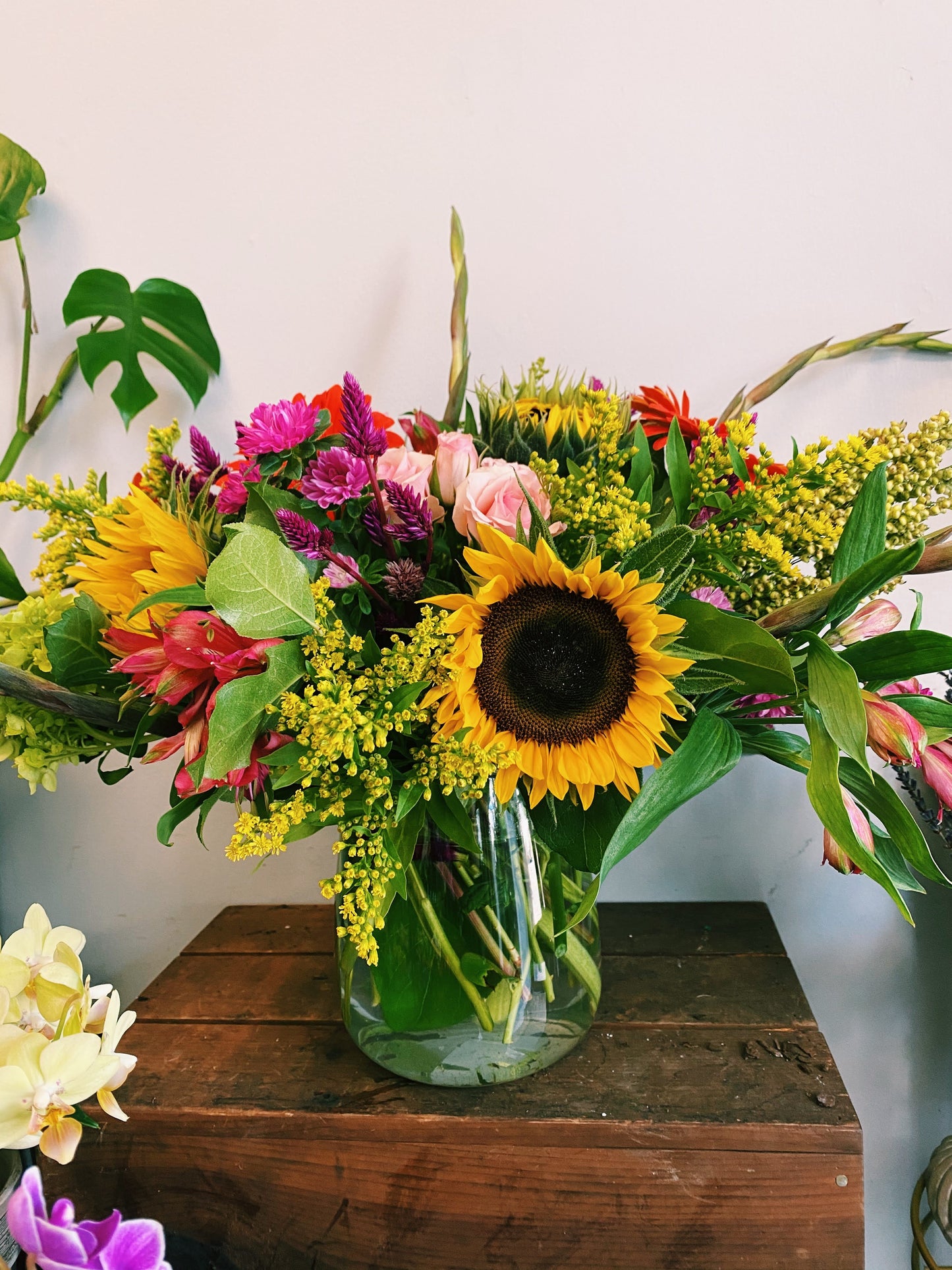 Made with Love - Autumn Vase Arrangement (Assorted Sizes)
