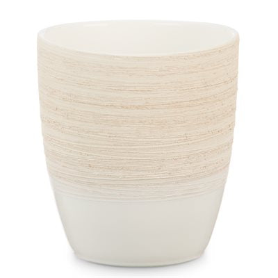 Vanilla Cream Orchid Pot