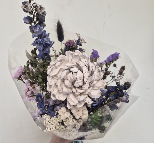Lavender and Blue - Dried Bouquet