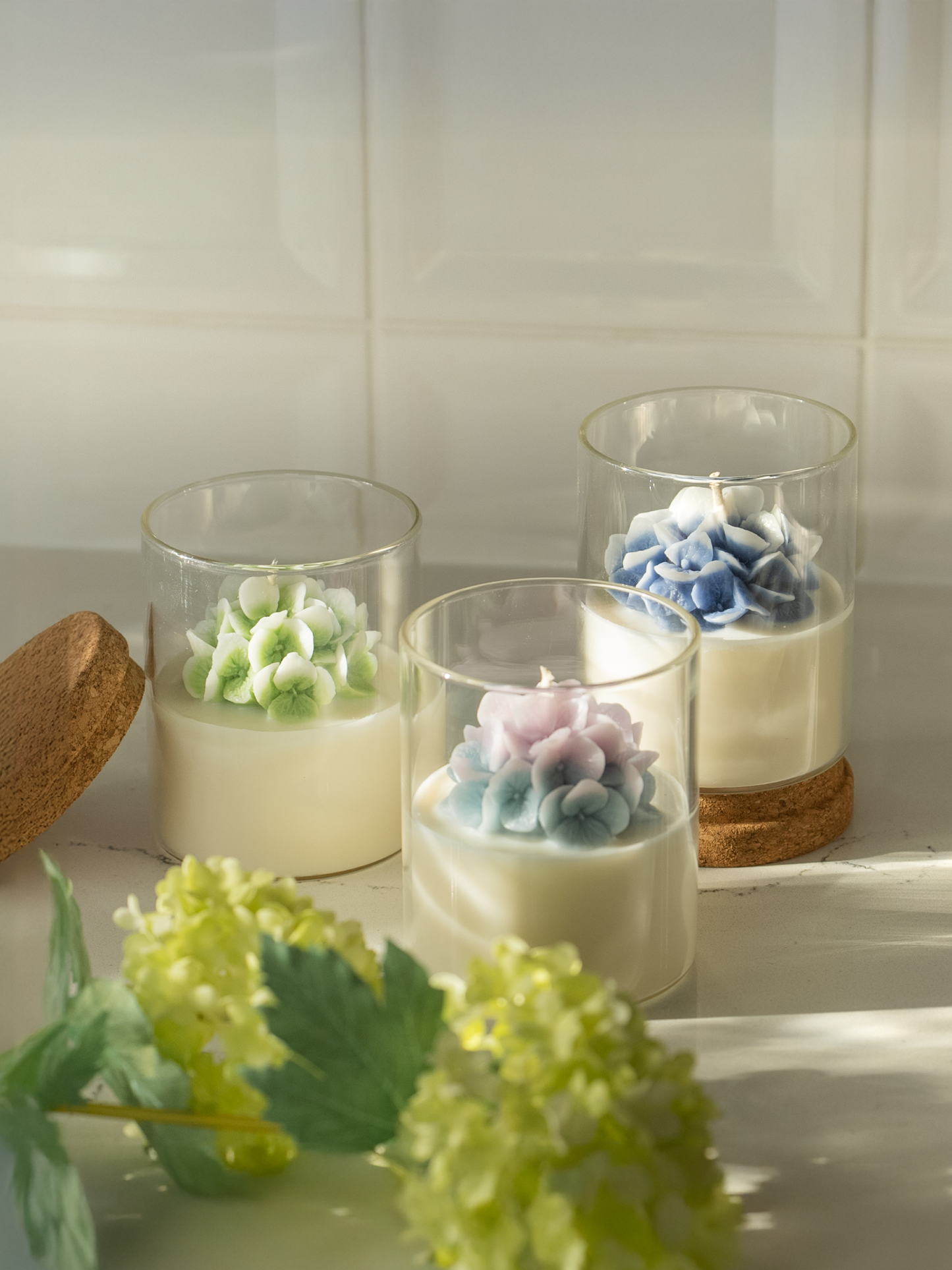 Soy Blend Candle - Endless Summer Hydrangea