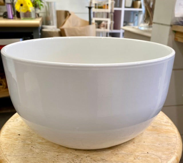 10" XL White Bowl