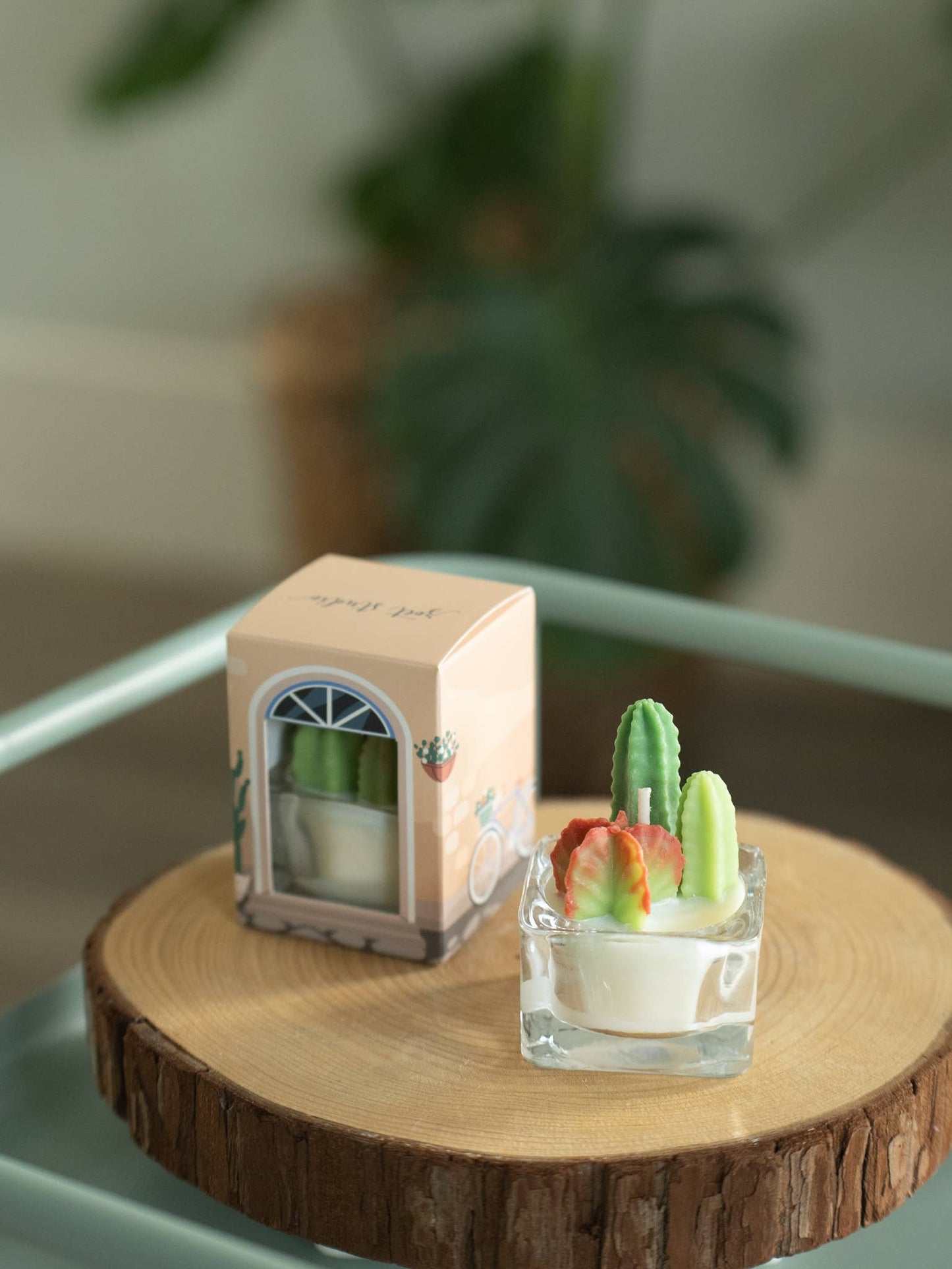 Tealight Candles - Fairy Castle Cactus