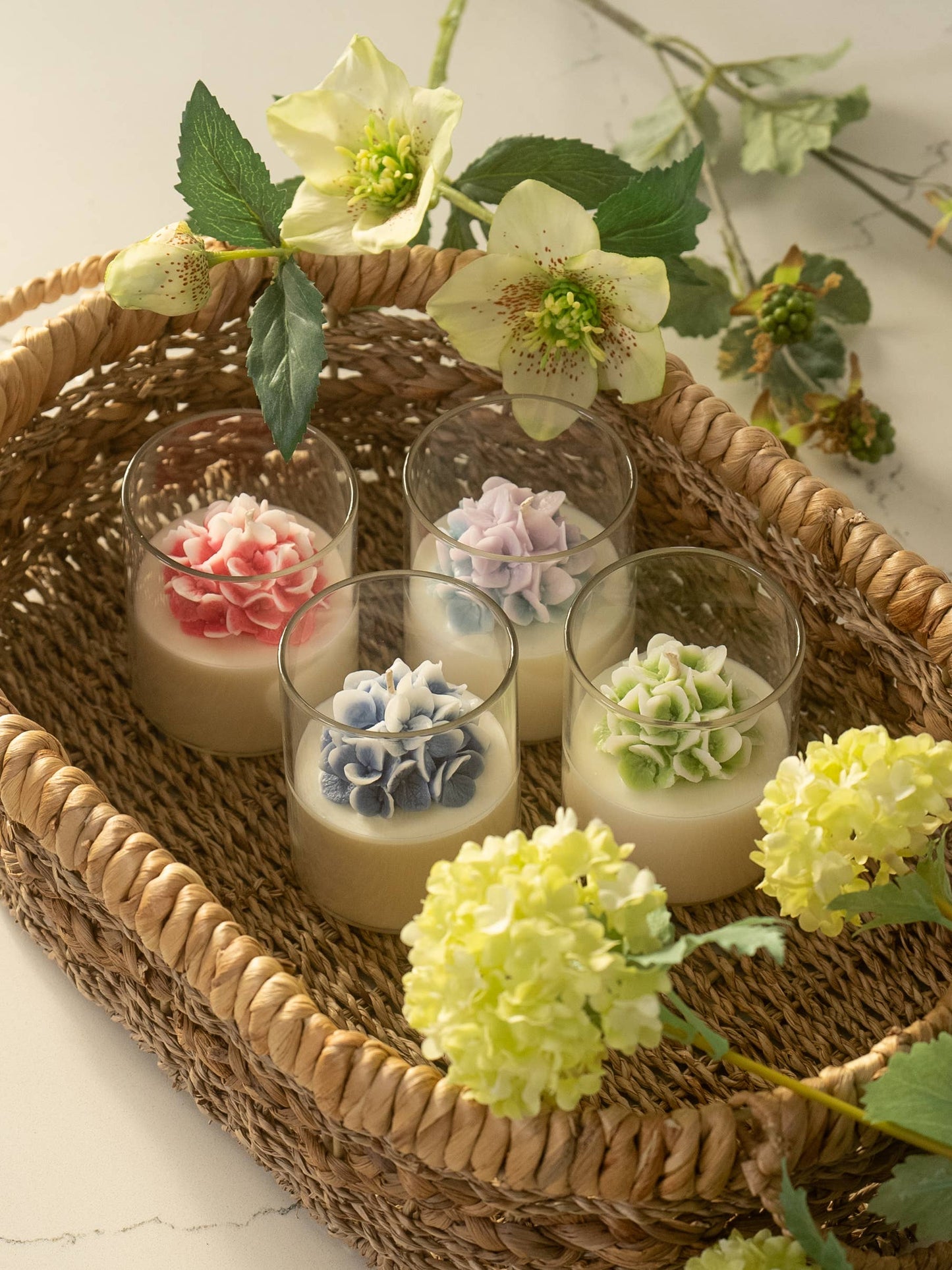 Soy Blend Candle - Endless Summer Hydrangea