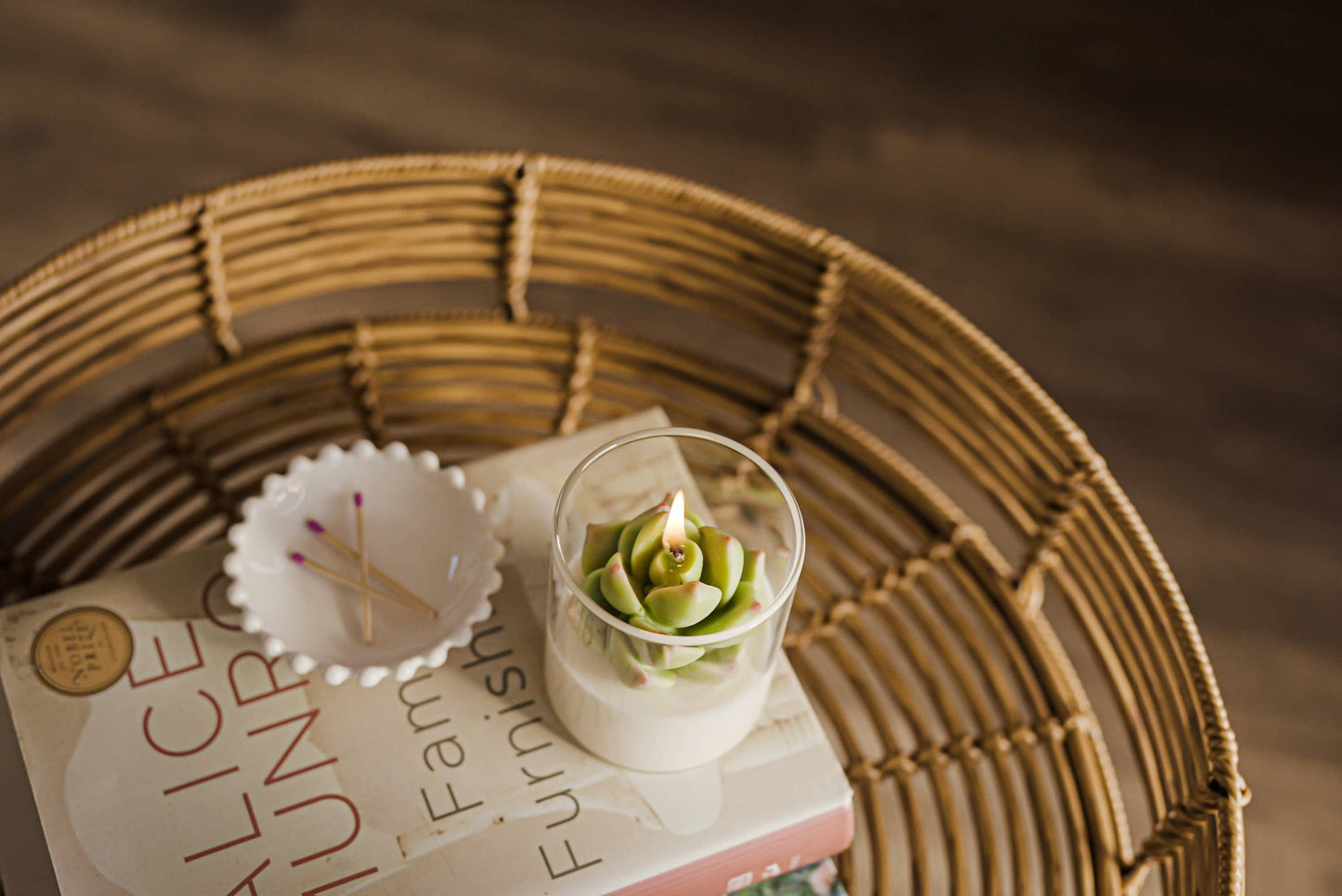 Soy Blend Candle - Succulent