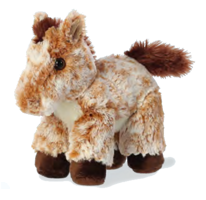 8" Mocha Horse Stuffy - Aurora World Inc