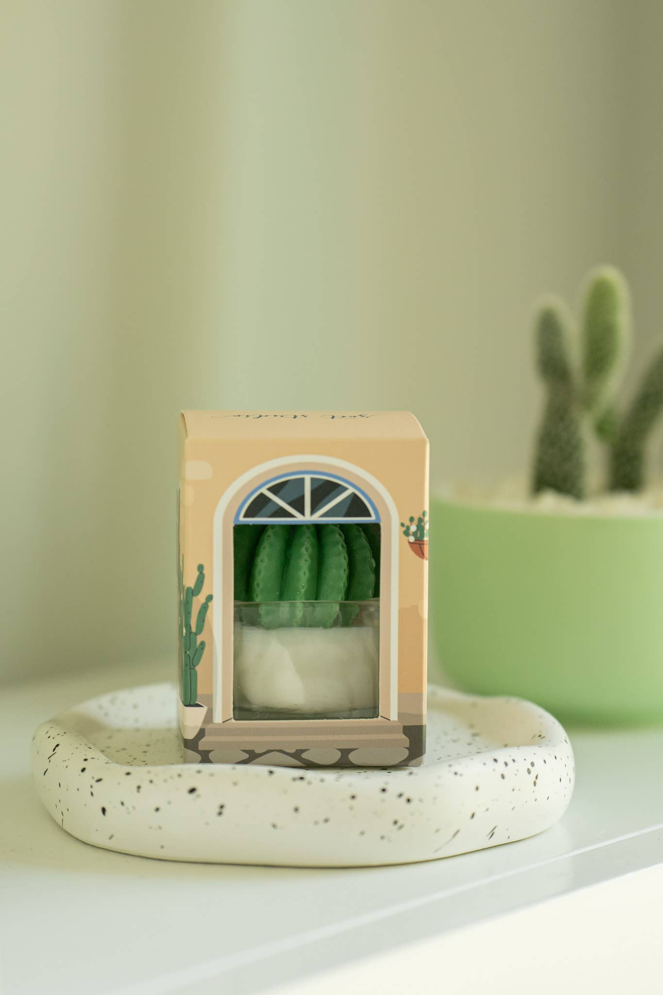 Tealight Candles - Barrel Cactus