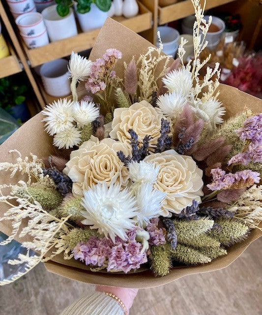 Amethyst Garden-Dried Bouquet