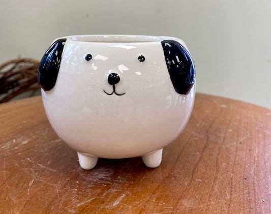 Dog on Legs Pot 2.5"