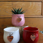 Love Ceramic Pots 4.5"