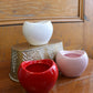Heart Trio Ceramic Pots 3"