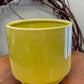 Shiny Yellow Ceramic Pot - Assorted Sizes