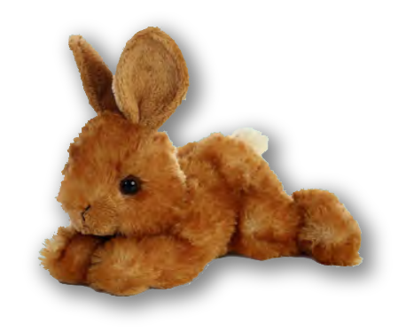 8" Bitty Bunny Stuffy - Aurora World Inc