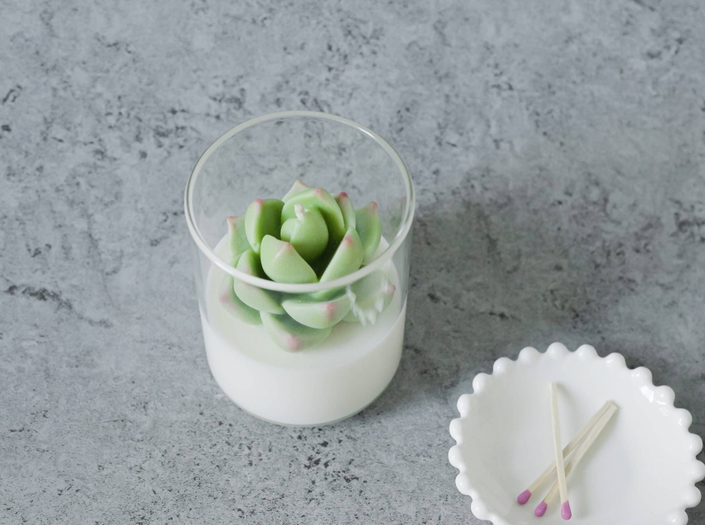 Soy Blend Candle - Succulent