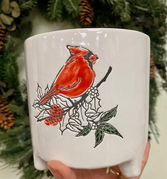Cardinal 4" Pot