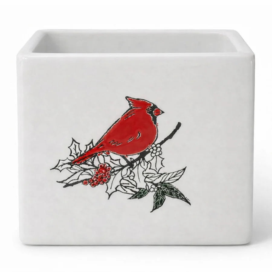 Cardinal Pots white ceramic- Two Varieties