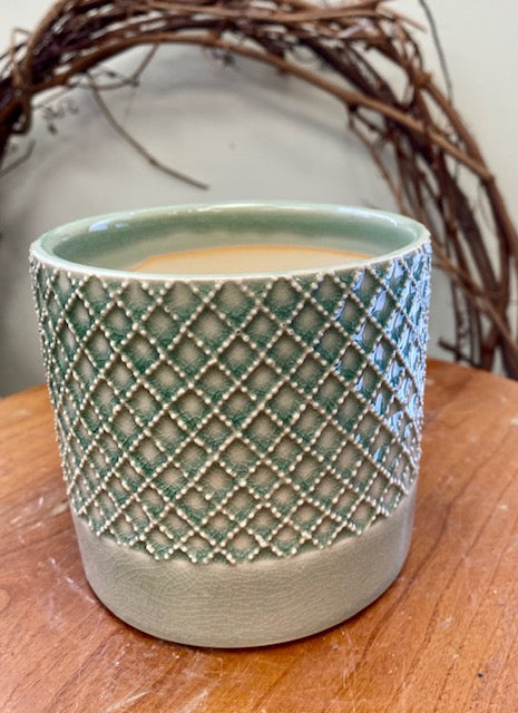 Green Criss-Cross 4.5" (CE00-139)