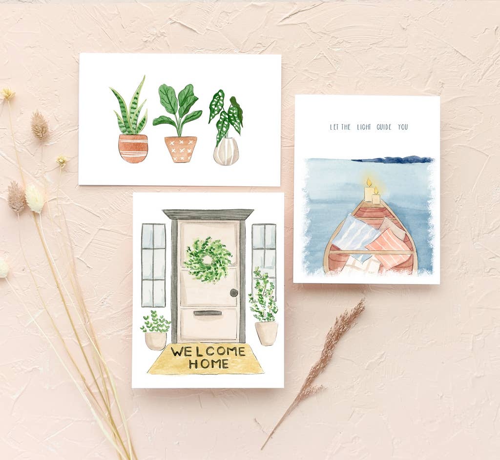 Illustration Greeting Cards - BC
