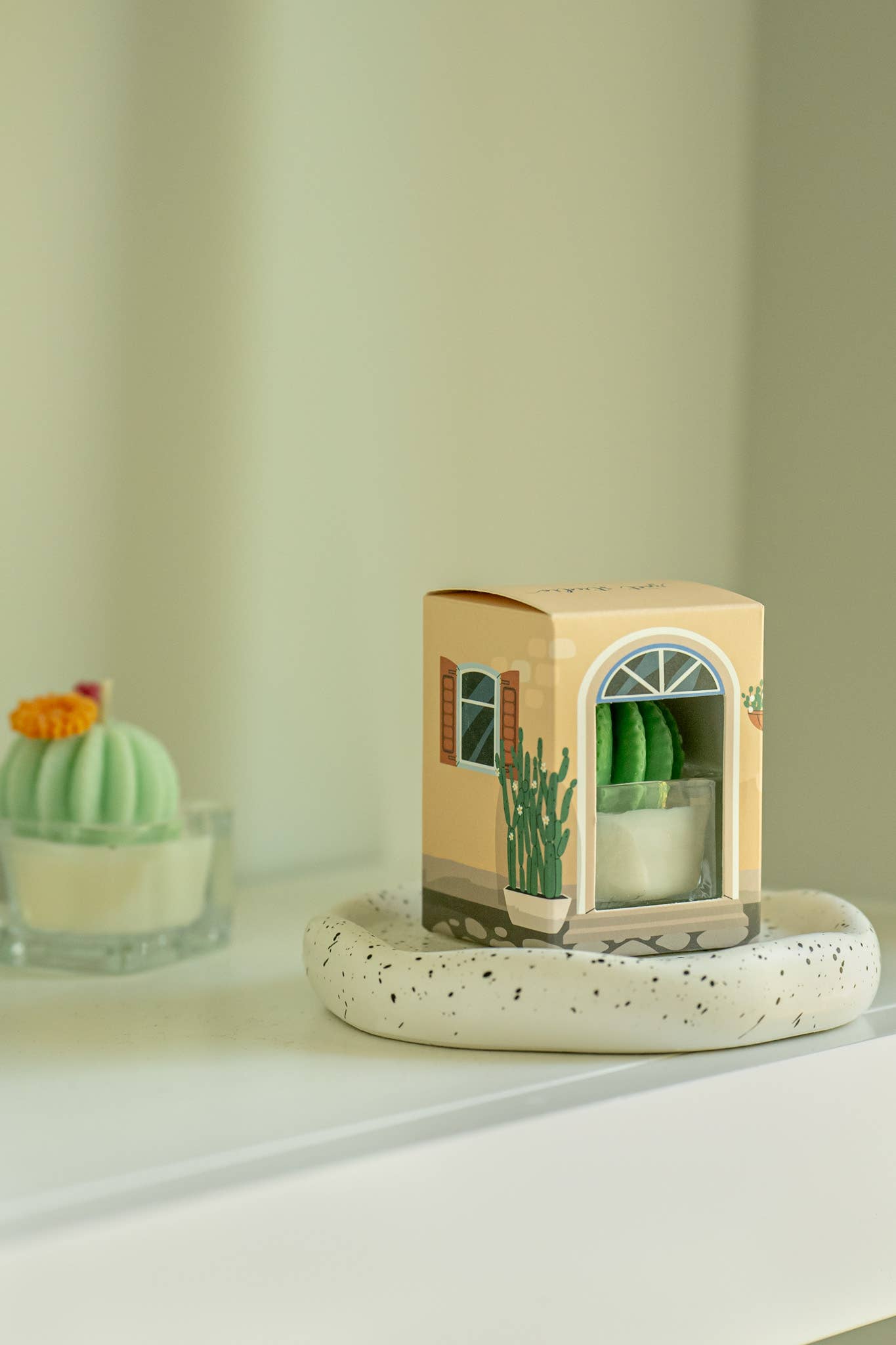 Tealight Candles - Barrel Cactus