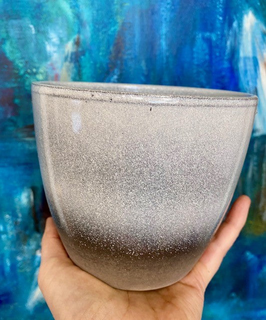 Moon Ceramic Pot 5"