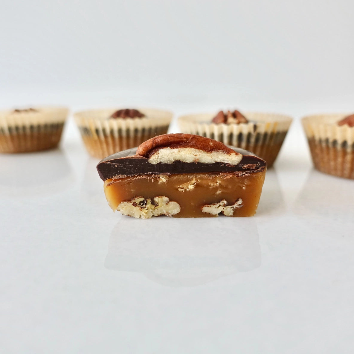 Nutty Caramel Cups - ON