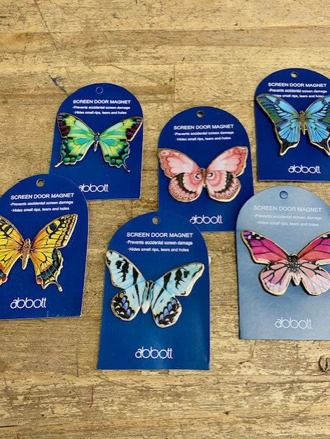 Screen Door Butterfly Magnets