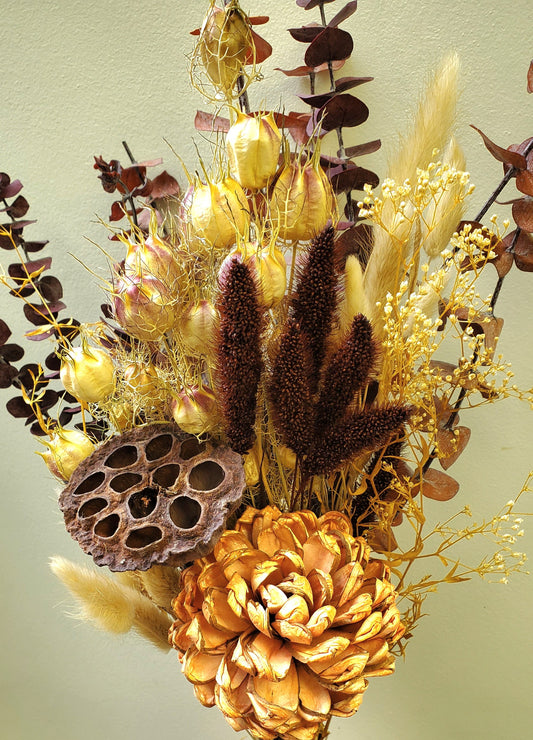 Mahogany dried bouquet