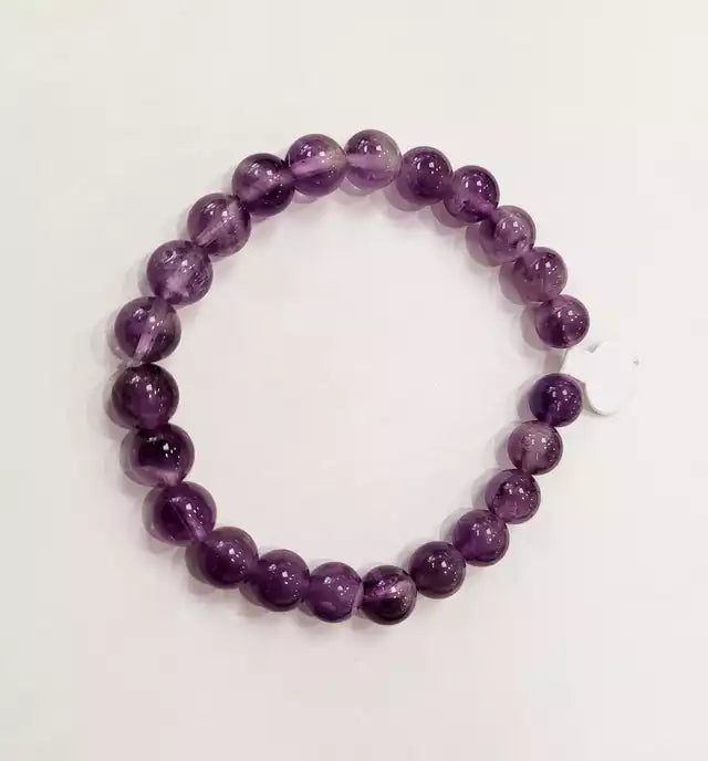 Bead Bracelet - Amethyst