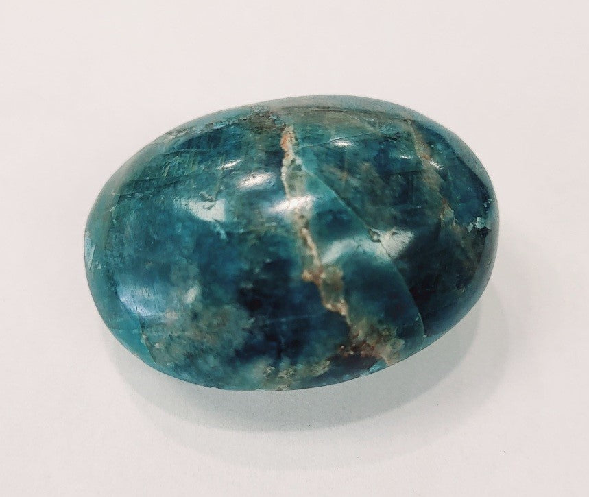 Oval Stone - Blue Apatite