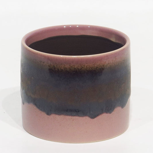 4.5" Reactive Purple/Black Glaze (CE00-243)