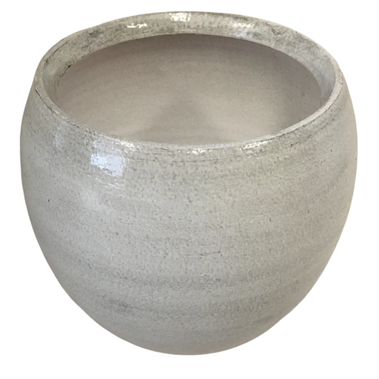 Cresta White Washed Pot