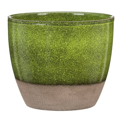 Green Flora Cover Pot