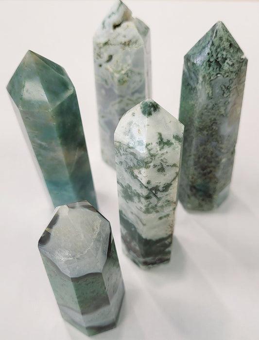 Stone Tower - Moss Agate
