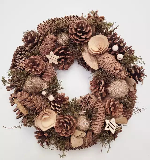 Christmas Wreath - Natural