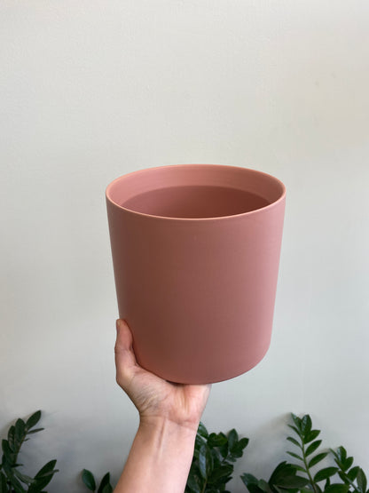 Pink Cylinder Pot